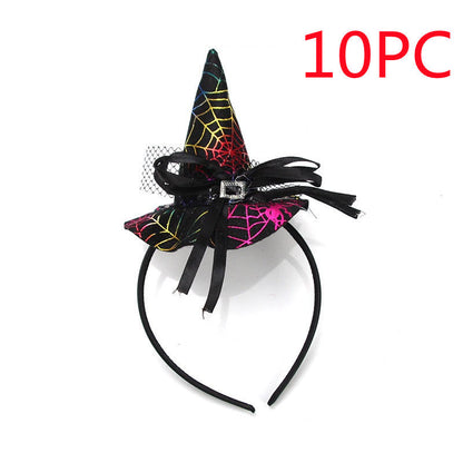 Spooky Halloween Hair Accessories – Festive Headband Costume Prop for Adults & Children