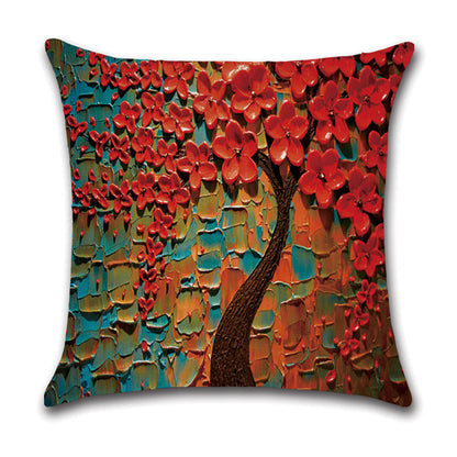 Nature Landscape Throw Pillow Cover – American Country Style Home Décor