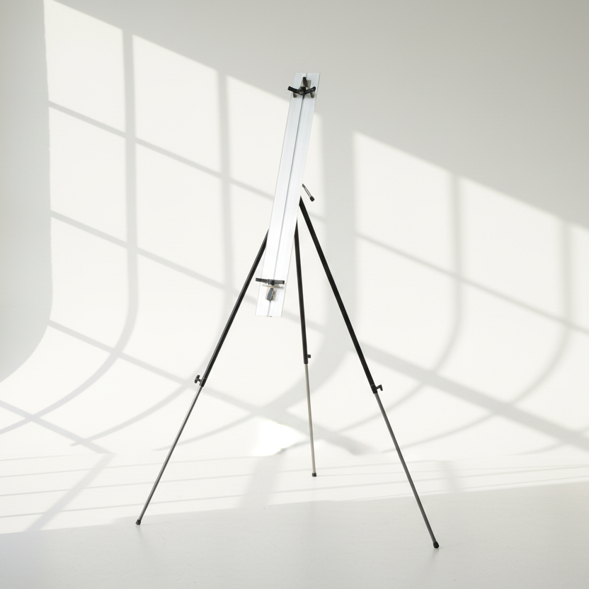 Trépied chevalet de campagne en acier 122 cm