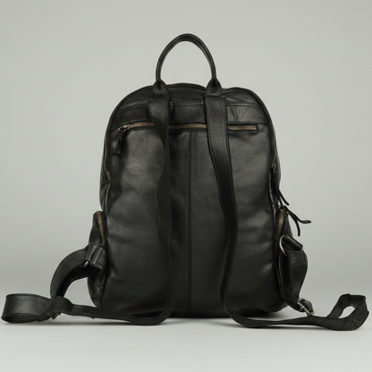 MET Premium Leather Backpack. Urban Rucksack