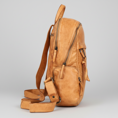 MET Premium Leather Backpack. Urban Rucksack