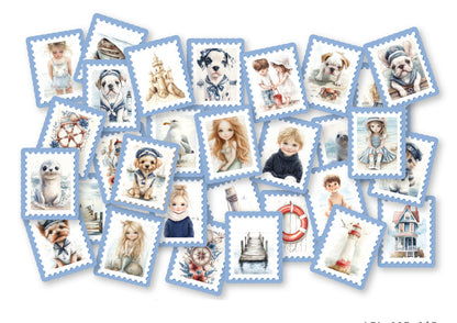 Dutch Doobadoo DDBD Die-Cuts Waves Of The Sea