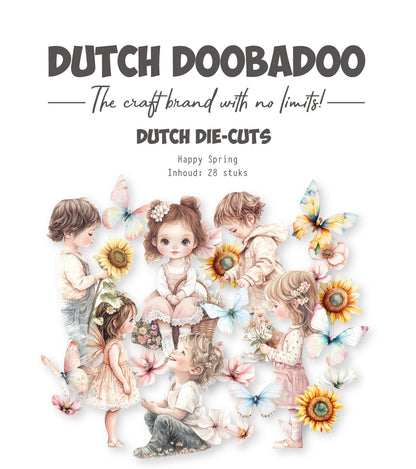 Dutch Doobadoo DDBD Découpes de Collage Happy Spring