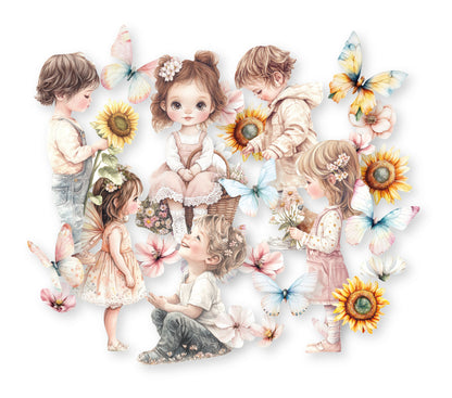 Dutch Doobadoo DDBD Découpes de Collage Happy Spring