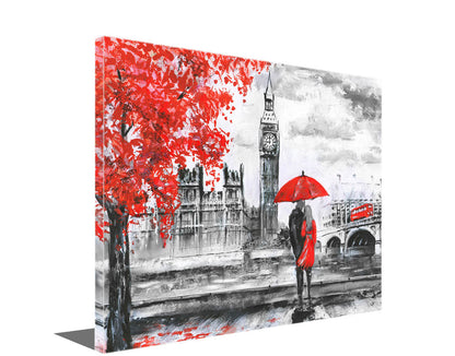 Wall Art Big Ben-Canvas Print Vintage