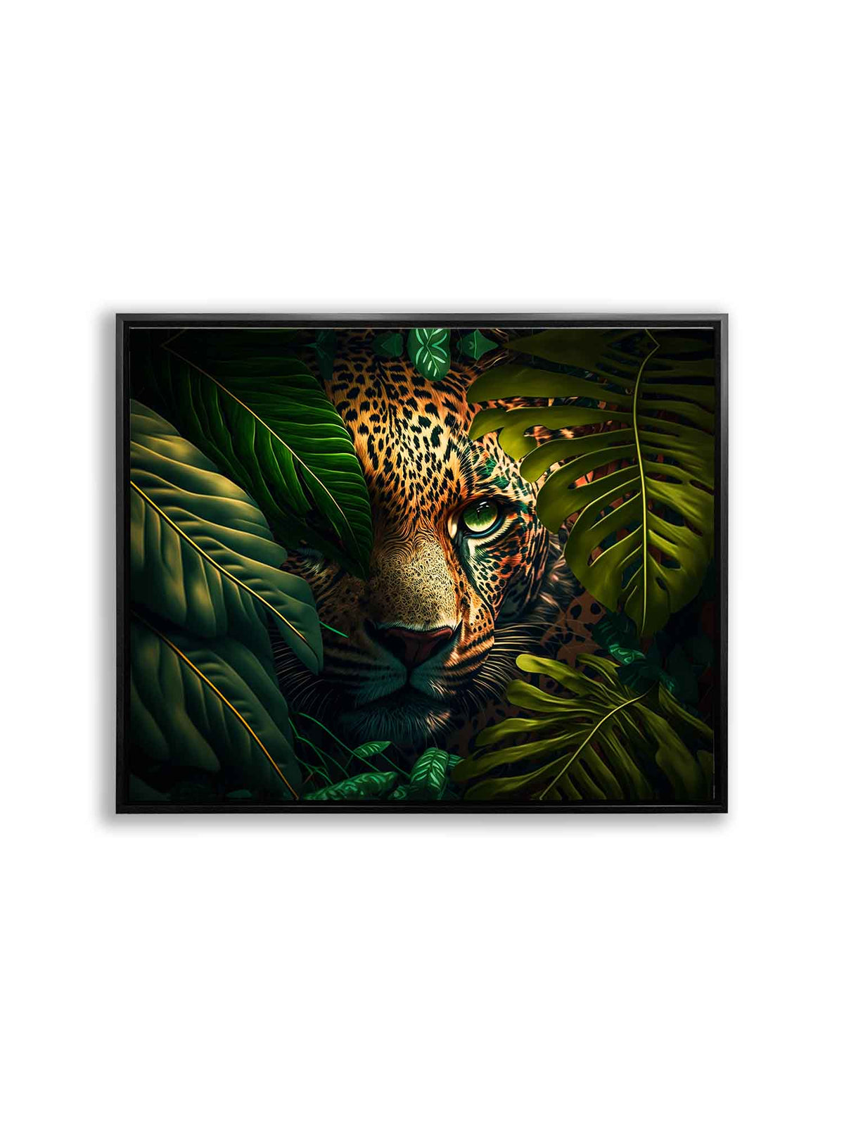 The leopard in the wildlife- Animal Canvas Art