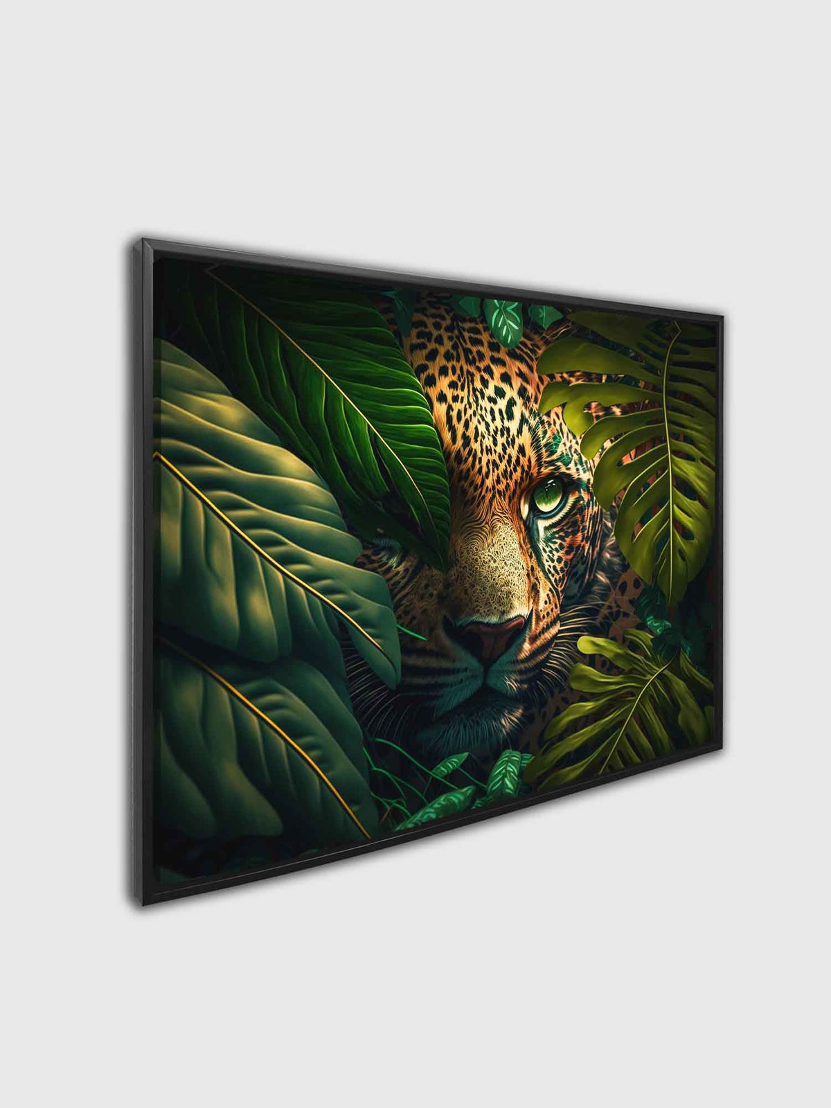 The leopard in the wildlife- Animal Canvas Art