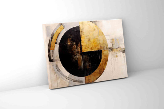 Art mural abstrait Soleil - Impression sur toile - Art moderne