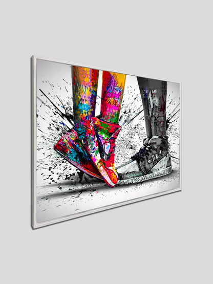 Canvas Wall Art- The encounter- Wall Decor