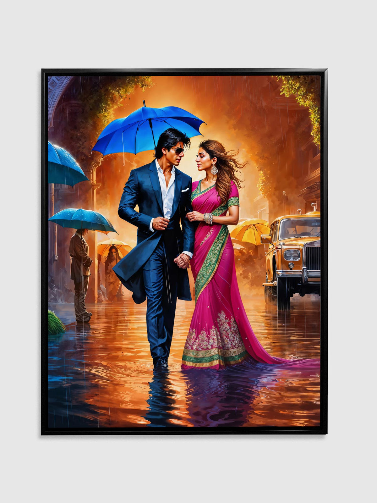 Wall art Bollywood Part 1 "Boy meets Girl"