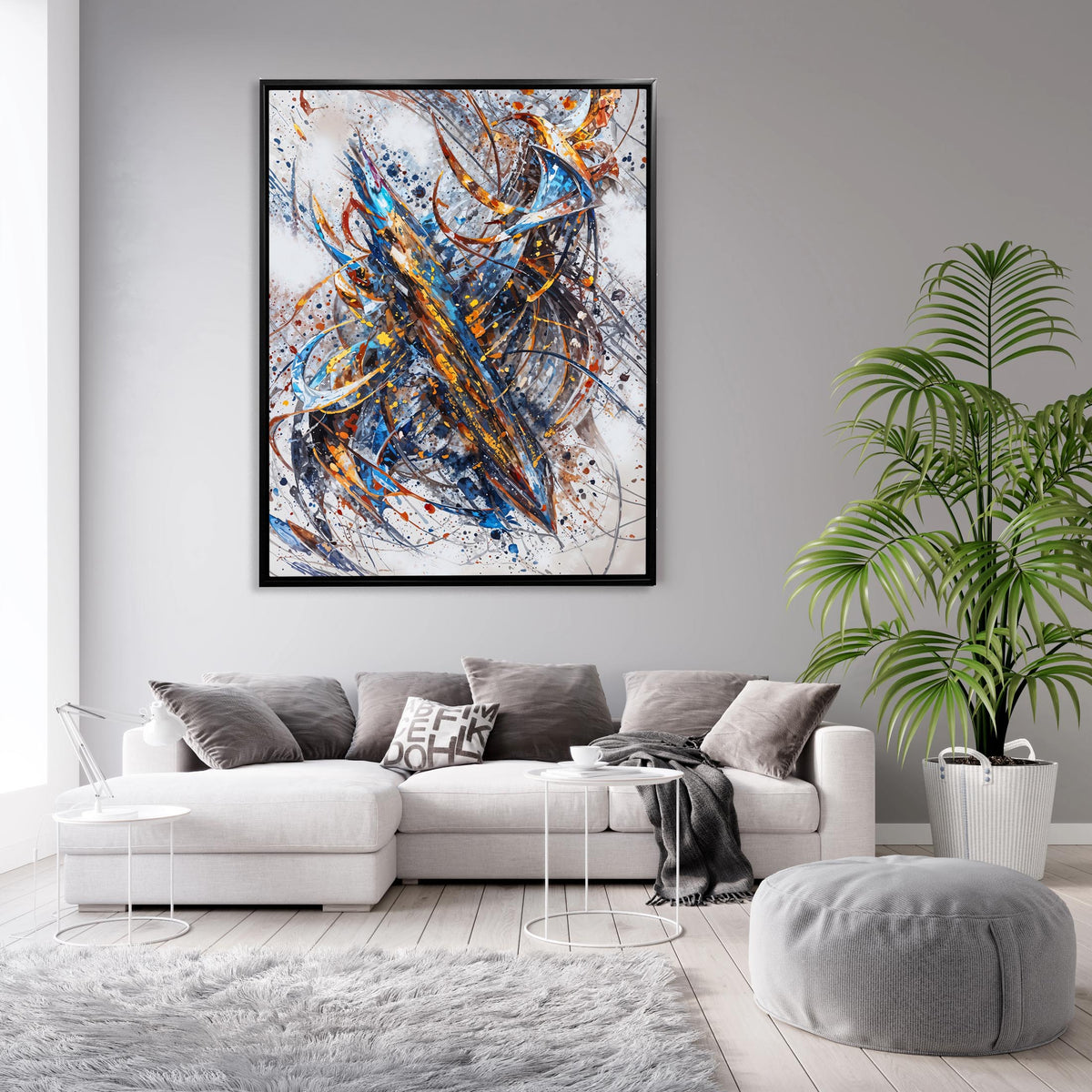 Wall Art-Abstract 2-Canvas Printed-Artwork