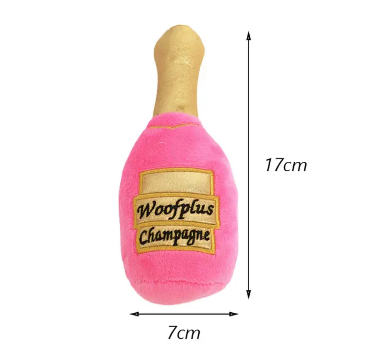 Champagne Doggie Toys – Plush Dog Toys