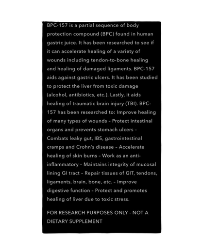 Project M Body Protection Compound - BPC-157