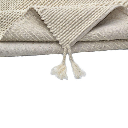 Tapis en laine tissée Vale 6x9