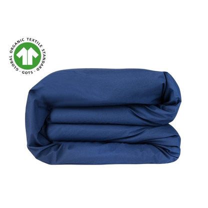 Housse de couette en percale de coton bio Essential