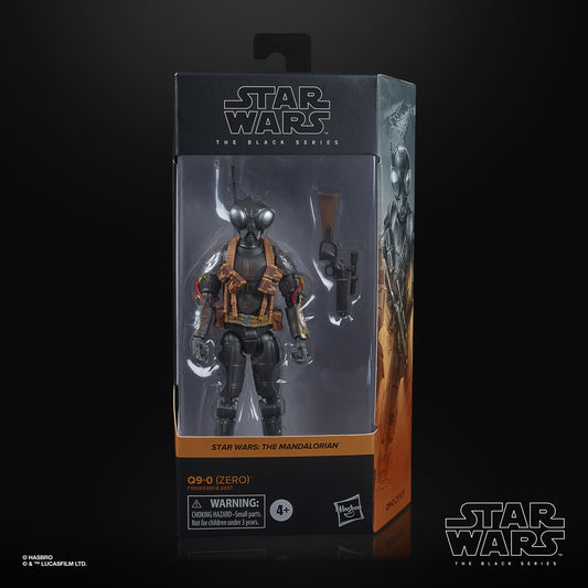 Star Wars The Black Series Q9-0 (ZERO) Jouet Figurine de Collection de 15 cm The Mandalorian,
