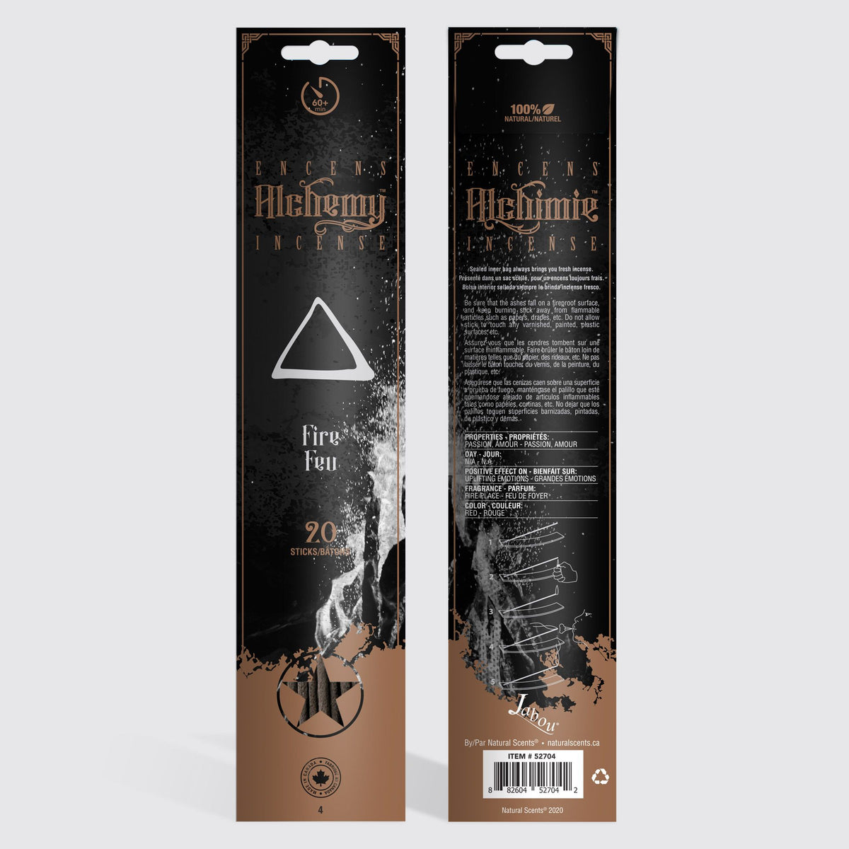 Encens Alchimie® #04 Bâtonnets d'encens Feu