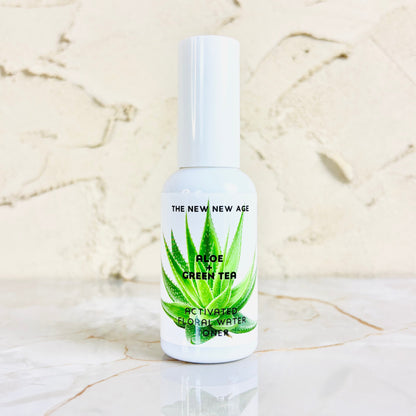 EAU FLORALE ACTIVÉE ALOÈS ET THÉ VERT TONIQUE