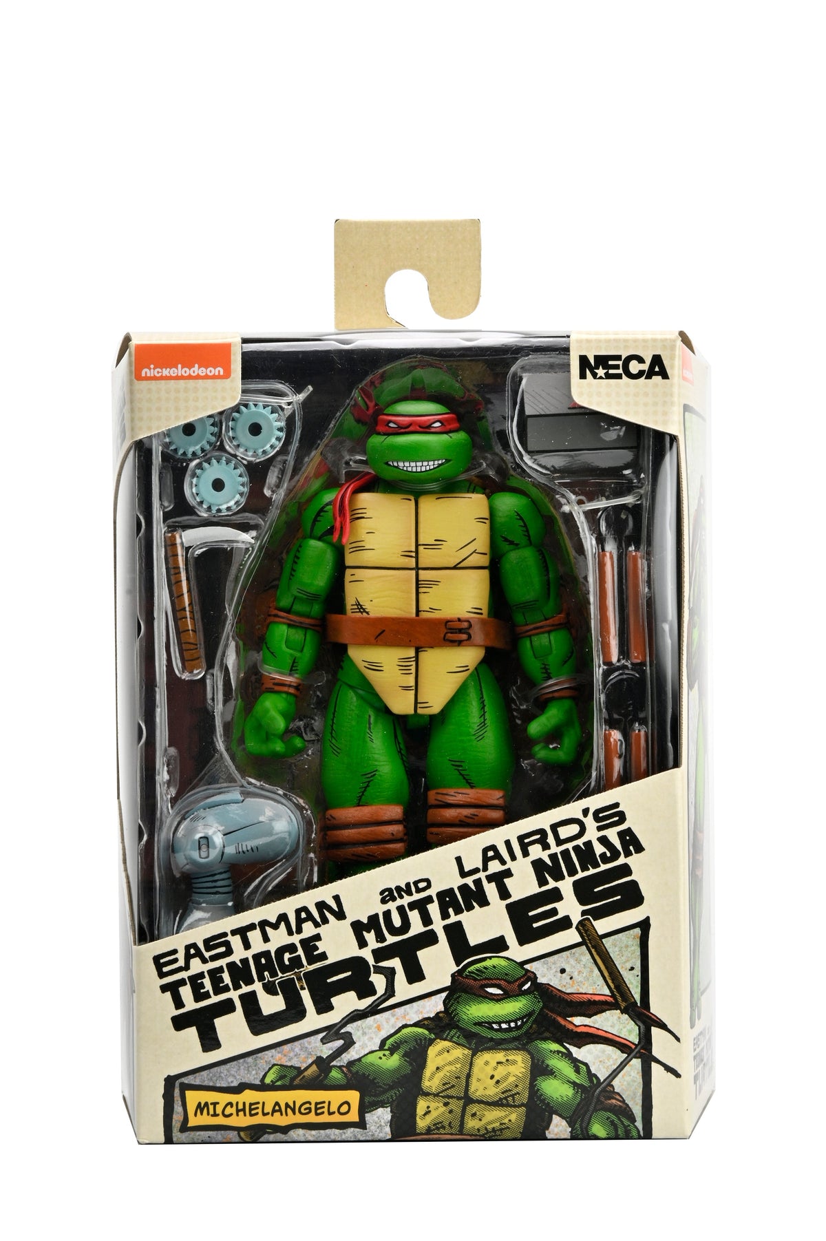 Teenage Mutant Ninja Turtles (Mirage Comics) – 7" Scale Action Figure – Michelangelo