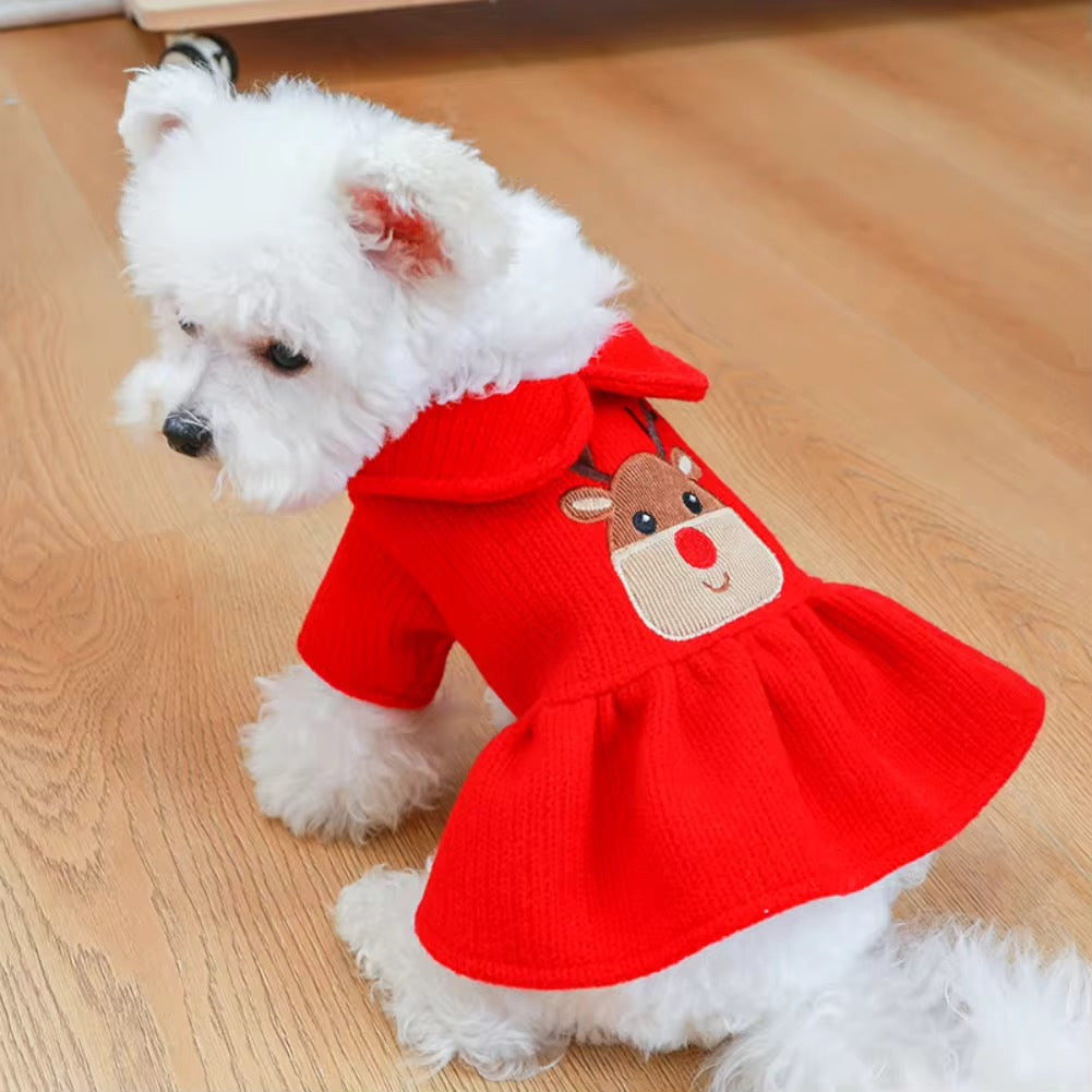 Carol Christmas Dress for Dogs – Festive Holiday Dog Dress