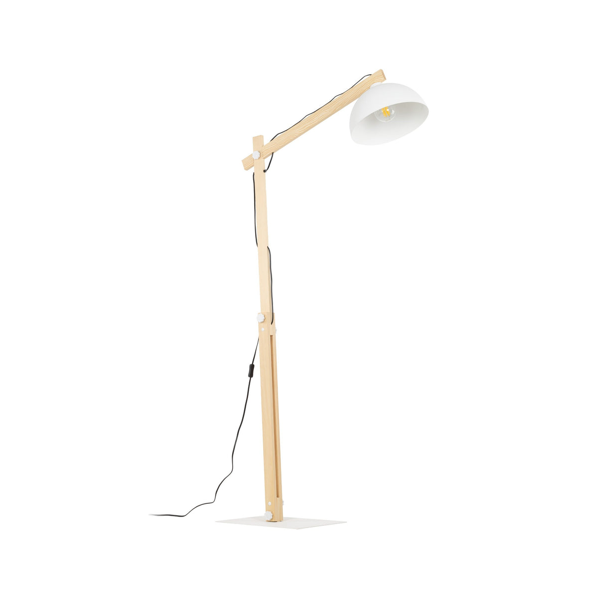 OSLO White Scandinavian Floor Lamp for Living Room & Office (Clearance)