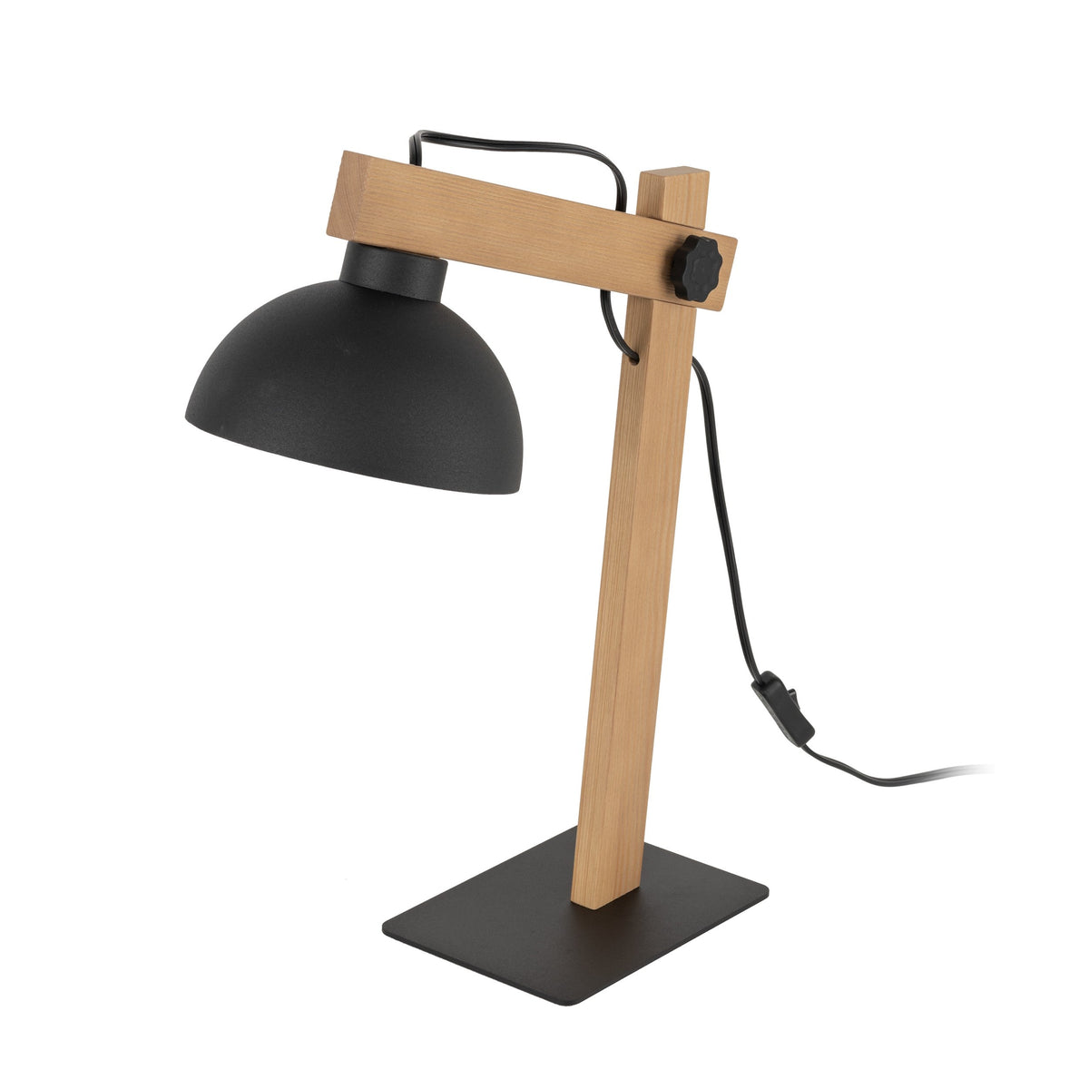 Lampe de chevet scandinave noire OSLO