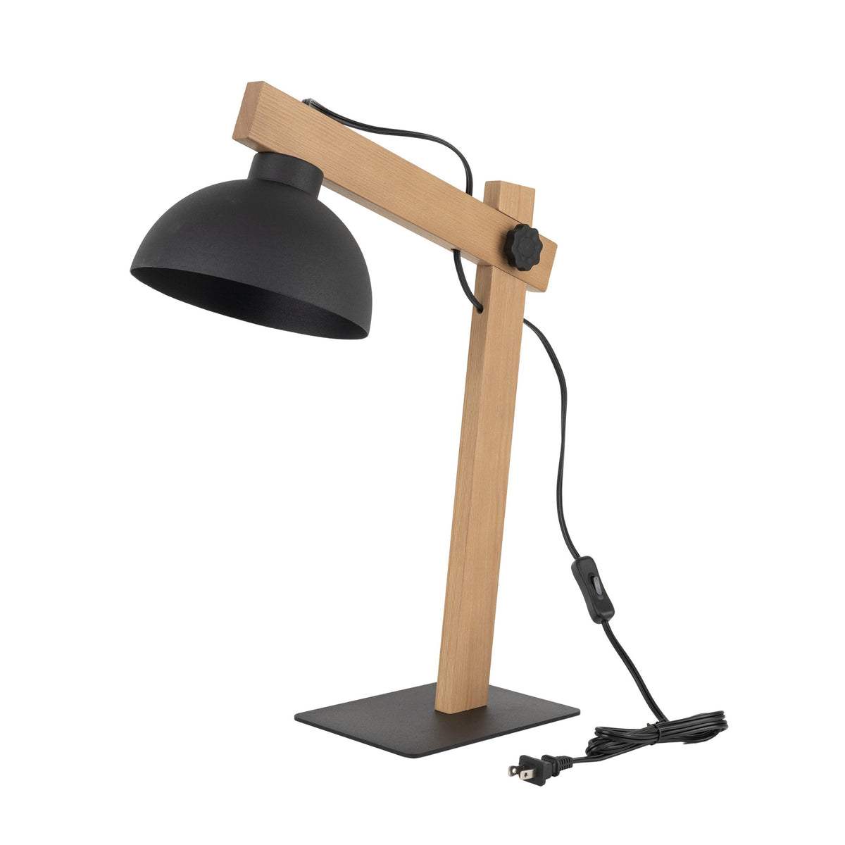 Lampe de chevet scandinave noire OSLO