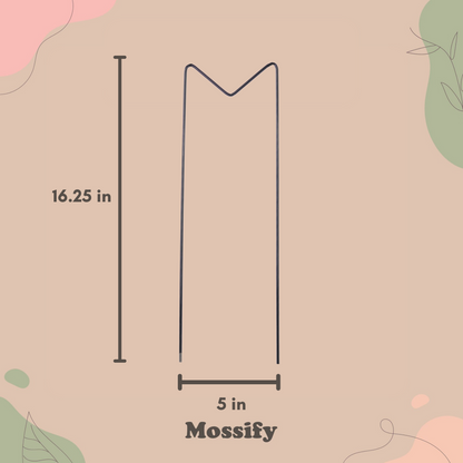 Treillis métallique en « M »