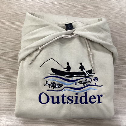 Sweat à capuche de camping « Sand Outsider »