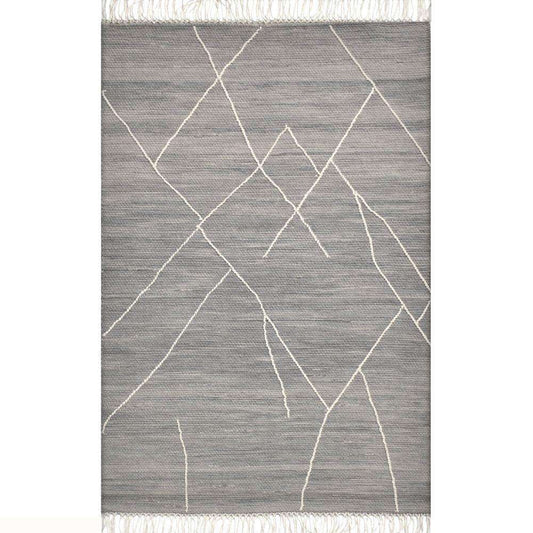 Tapis Mabel en laine tissée 6X9