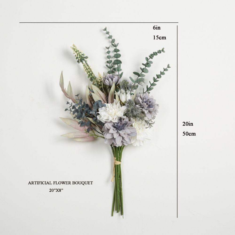 Bouquet de fleurs artificielles Elior 50cmX15cm