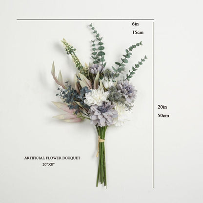 Bouquet de fleurs artificielles Elior 50cmX15cm