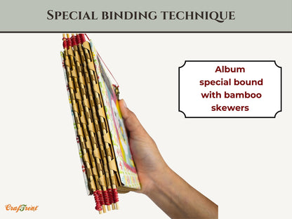 CrafTreat Scrapbook Blanks - Piano Hinge Book - Kraft Color