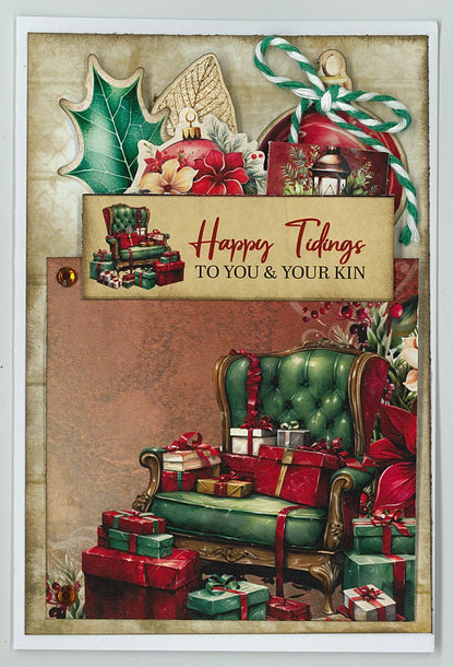 3Quarter Designs Holly Jolly 6x4 Card Pack