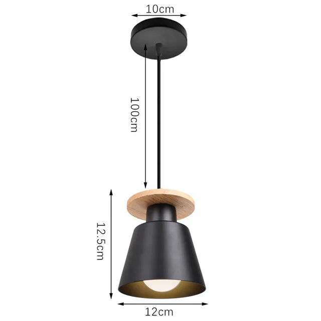 Modern LED Chandelier Ceiling Light – European Retro Iron Pendant Lamp for Dining Room, Bedroom & Living Room