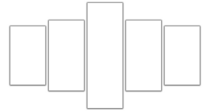 Split Canvas Print 5  Custom Multi Panel