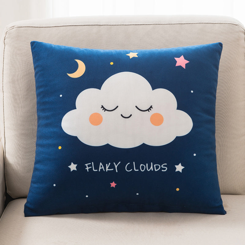Cute Decorative Throw Pillow – Soft Plush Sofa Cushion for Living Room, Bedroom & Bedside