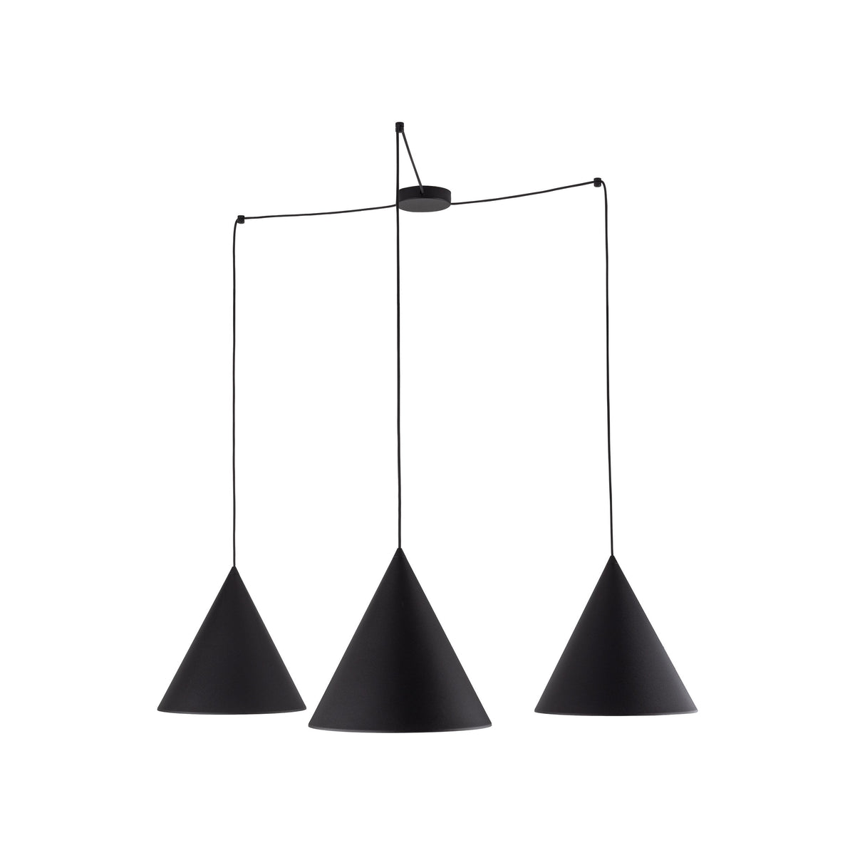 CONO 3-Light Modern Pendant Light for Kitchen Island, Dining Table & Contemporary Interiors