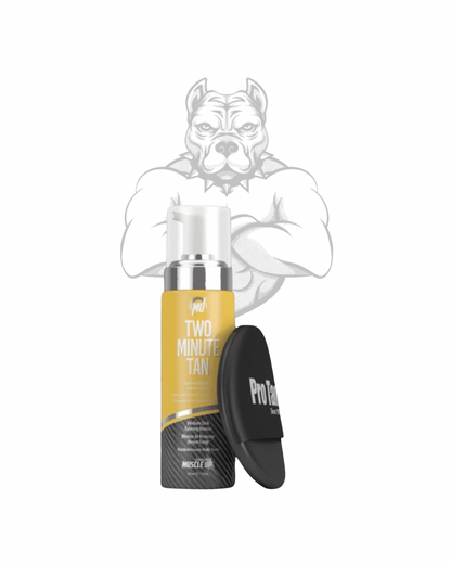 Obtenez un bronzage instantané avec la mousse Two Minute Pro Tan