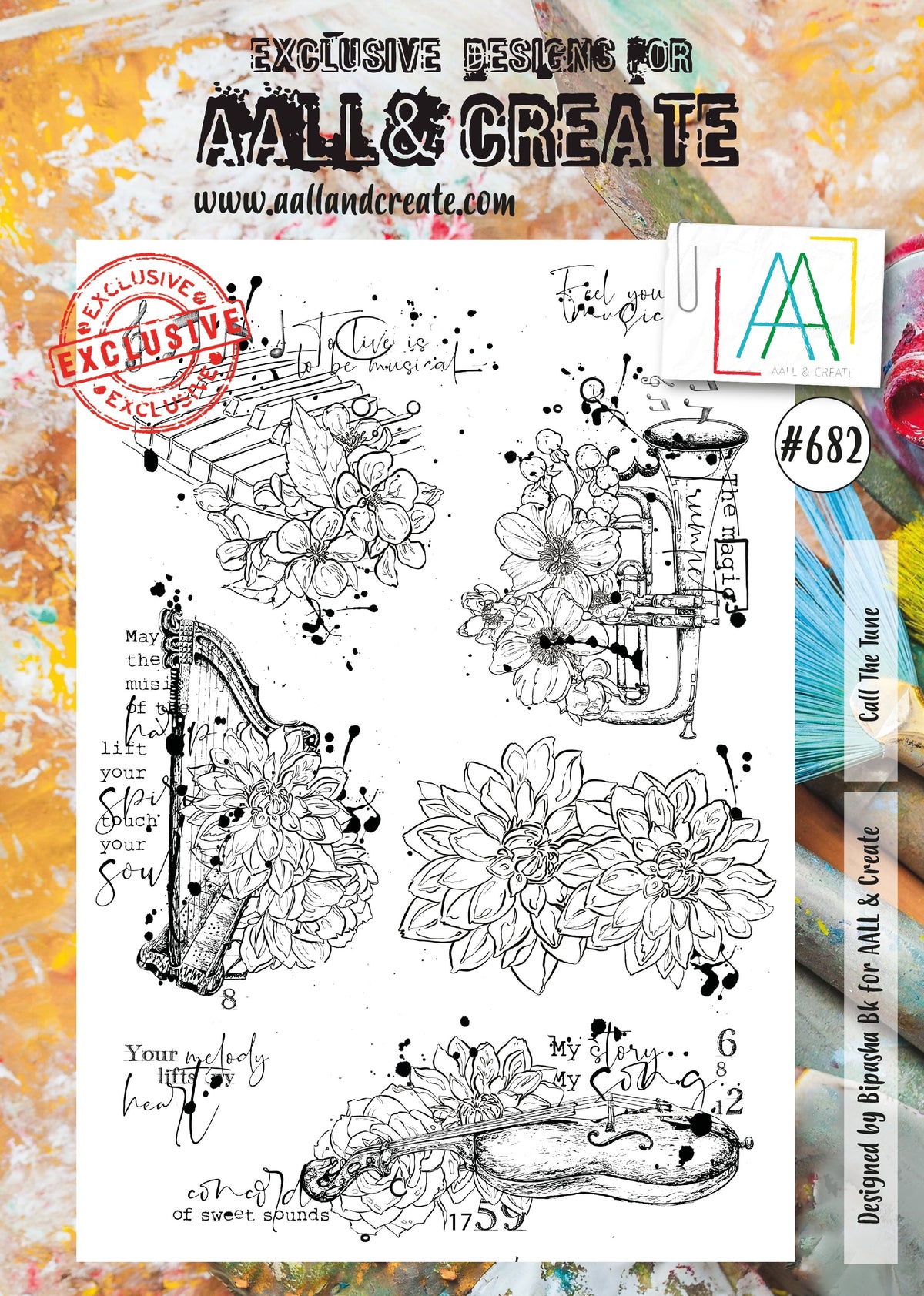 AALL and Create Stamp Set - 682 - Mener la Danse