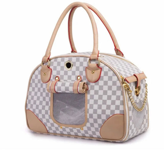 Sac de transport de luxe Chewy Patton – pour chiens et chats