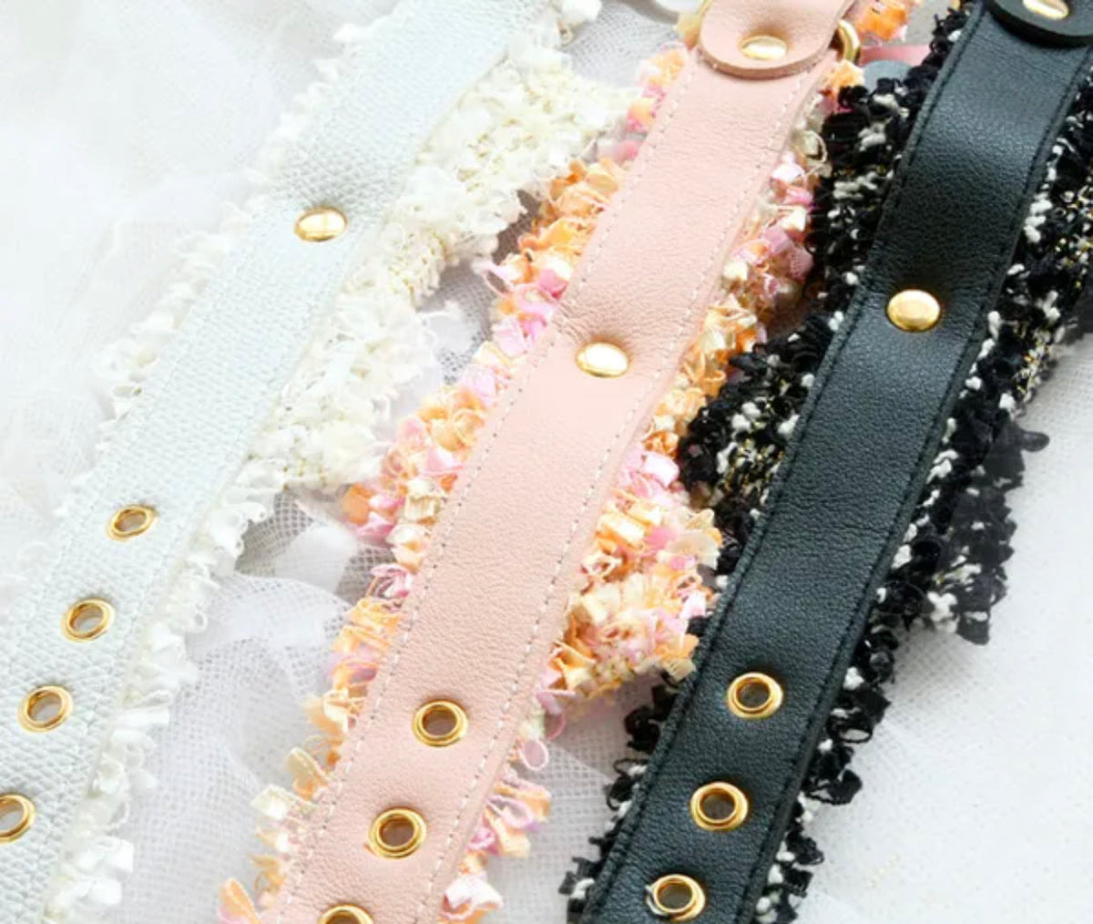Handmade Tweed Dog Collar | Luxury Pet Collar