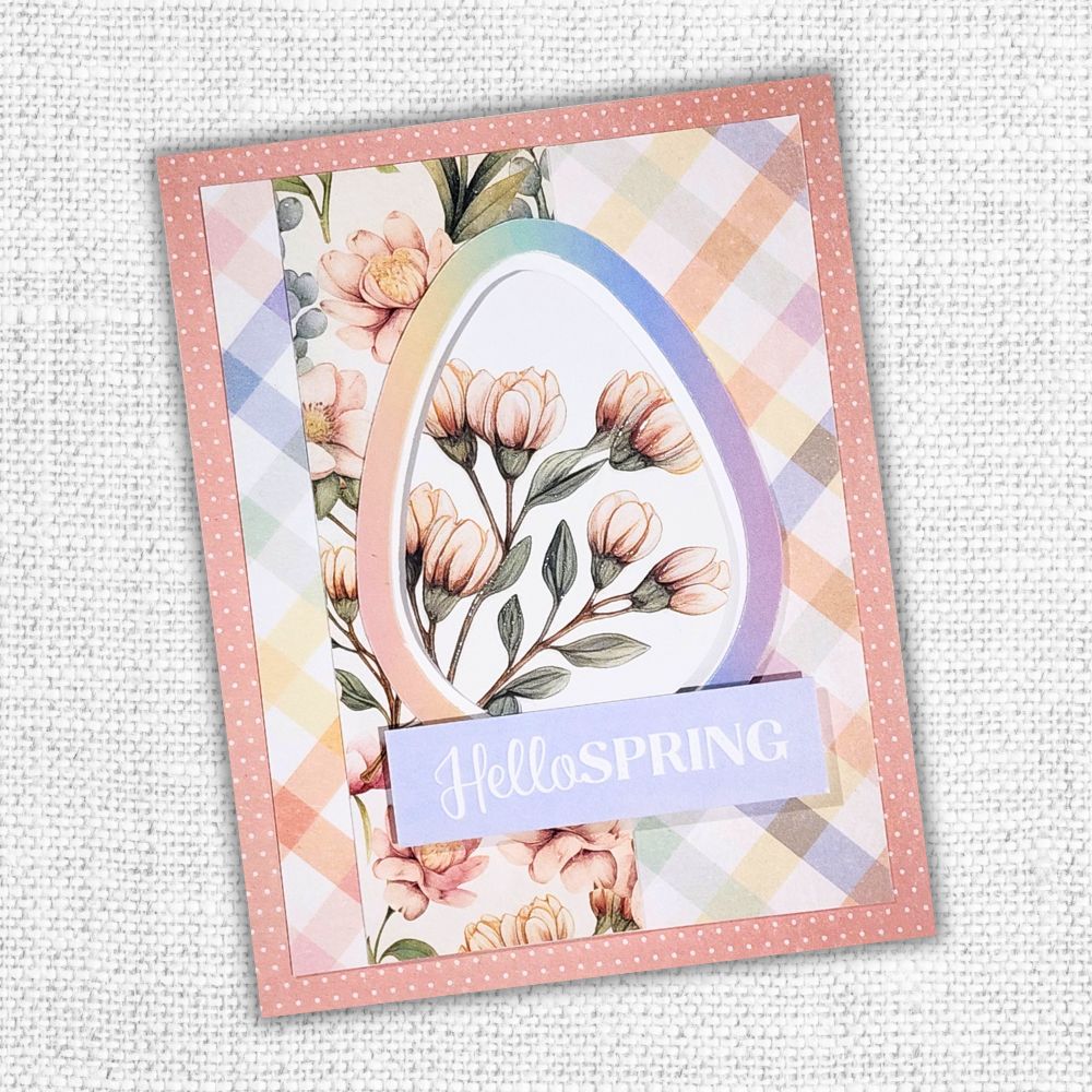 Kit de carterie Papiers Découpés Souvenirs de Pâques 34119