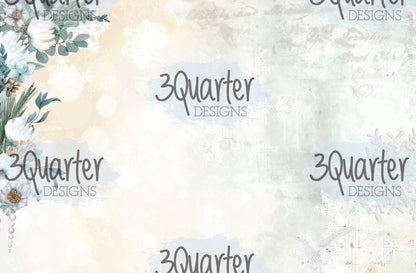 Lot de 6 cartes de Noël féériques 10x15 cm