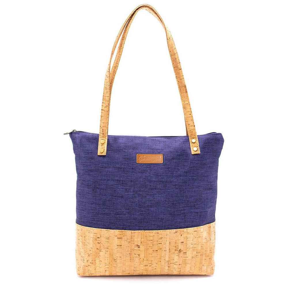 Women's Casual Nylon Handbag – Oxford Fabric Shoulder Tote with Zipper Closure