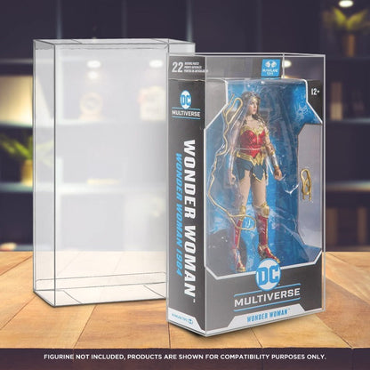 DC Multiverse McFarlane Regular (Batman Beyond - Black Box) & Mirrorverse (Box) EVORETRO PET Protector 0.40MM - Pack of 10