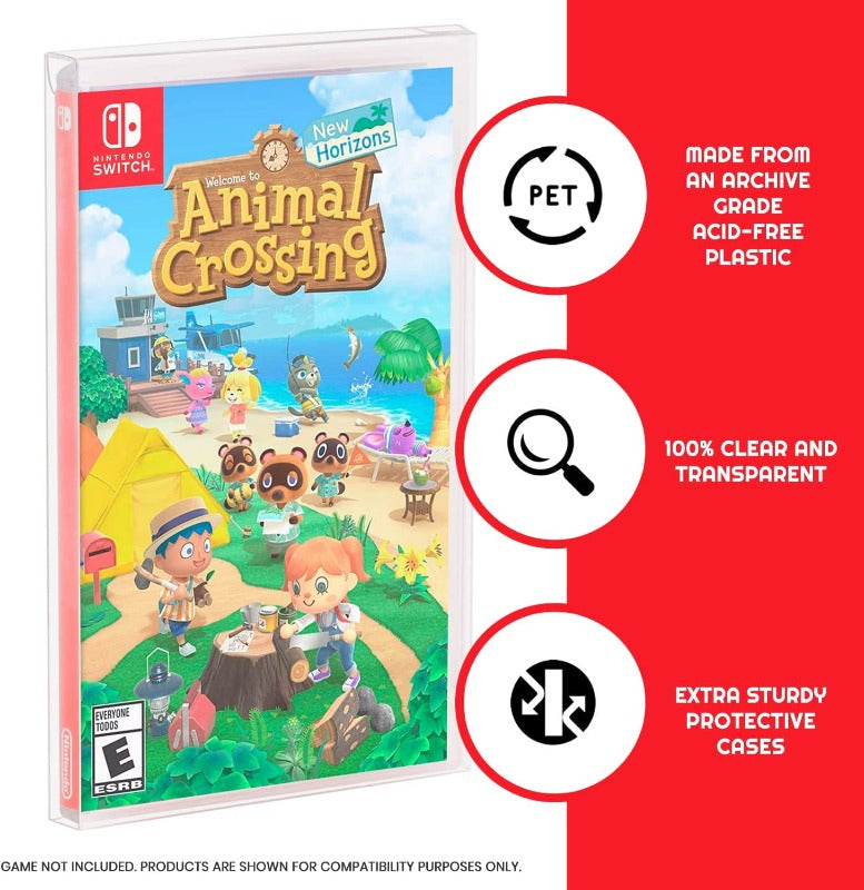 Nintendo Switch (Box) EVORETRO PET Protectors - Pack of 25
