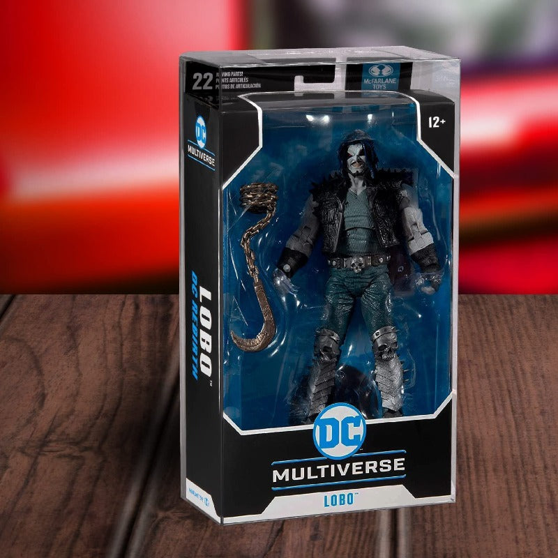 DC Multiverse McFarlane Regular (Batman Beyond - Black Box) & Mirrorverse (Box) EVORETRO PET Protector 0.40MM - Pack of 10
