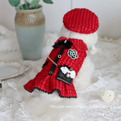 Coco Tweed Outfit Set | Dog Vest or Dress Set