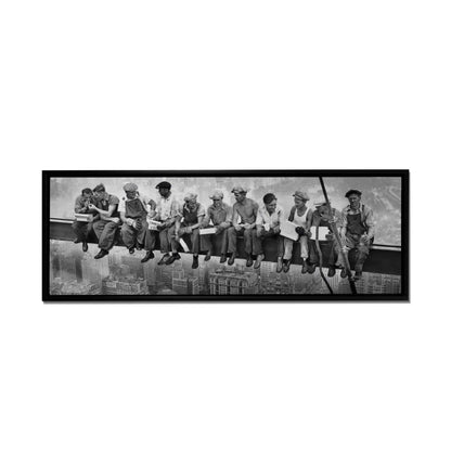 Wall art-Iconic " Lunch" photograph